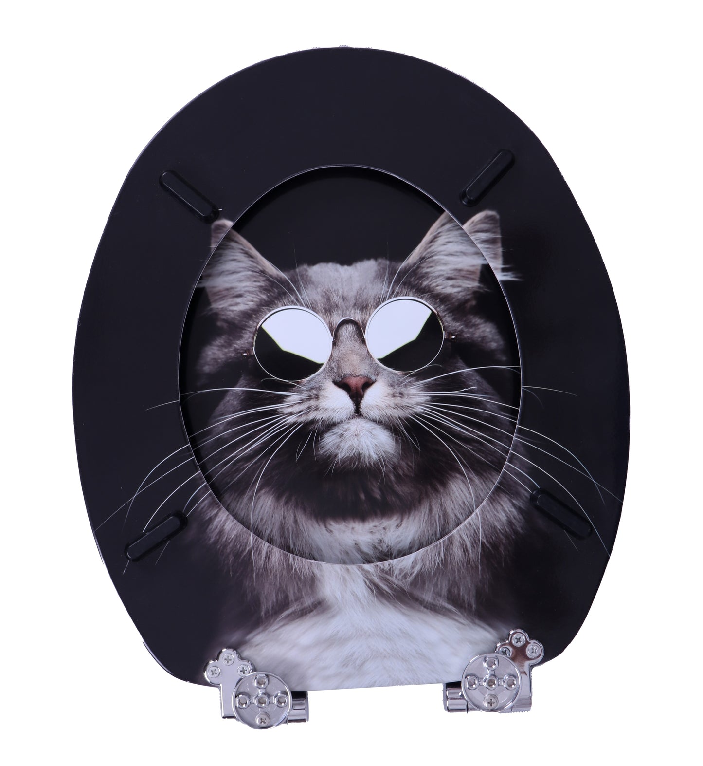 WC-Sitz Cool Cat mit Absenkautomatik Holzkern Yelcona - yelcona24